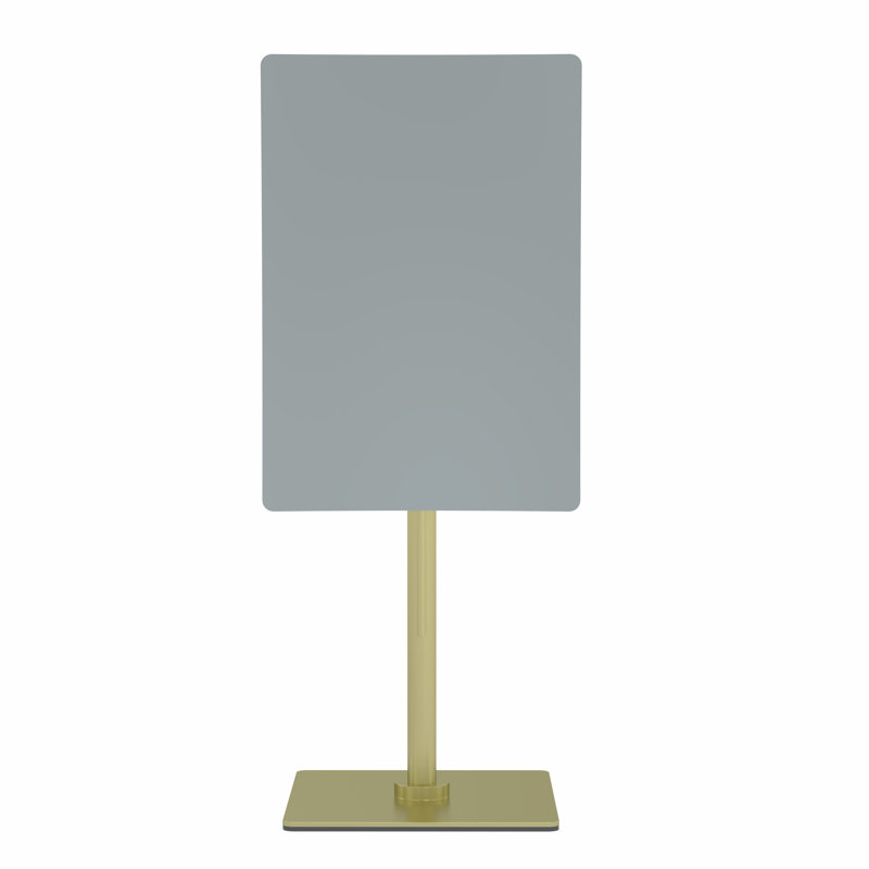 Radene Rectangle Mirror, Brushed Brass