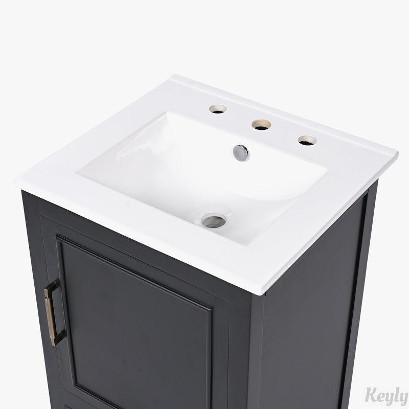 Armoire de salle de bain avec porte Ellum