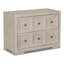 Table de chevet à 2 tiroirs en bois l 38 po Schell-1767416395