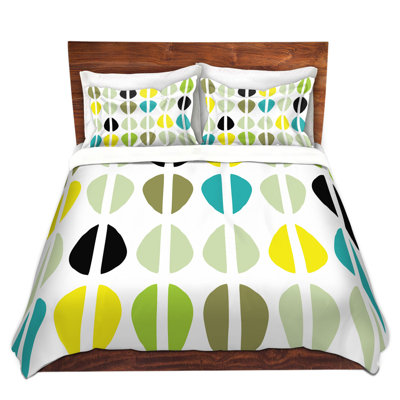 Polyester Geometric Shapes Duvet Cover