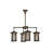 Wyona 4 - Light Dimmable Geometric Chandelier
