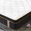Très grand matelas très grand de 10 pouces, mousse mémoire et fabrication, ressorts ensachés individuels pour un sommeil calme et isolant, matelas blanc et noir avec matériau soyeux, soutien lombaire