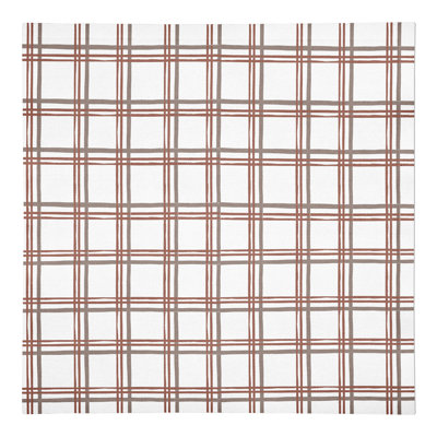 Nahia Cotton Twill Plaid Square Napkin