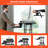 Geirrod Adjustable Height Iron Standing Desk Converter-500983664