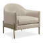 Modern Remix 30.5" Wide Tufted Genuine Leather Barrel Chair-114657373