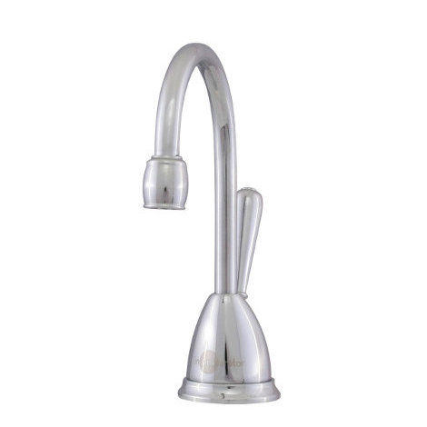 Distributeur d'eau chaude instantanée avec accessoires, Chrome