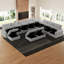 Canapé modulaire surdimensionné en U avec rangement Ottman-1049661461