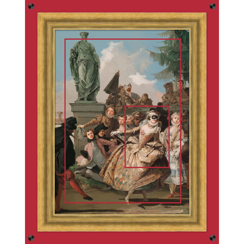 Classical Gesture 3 Framed Canvas