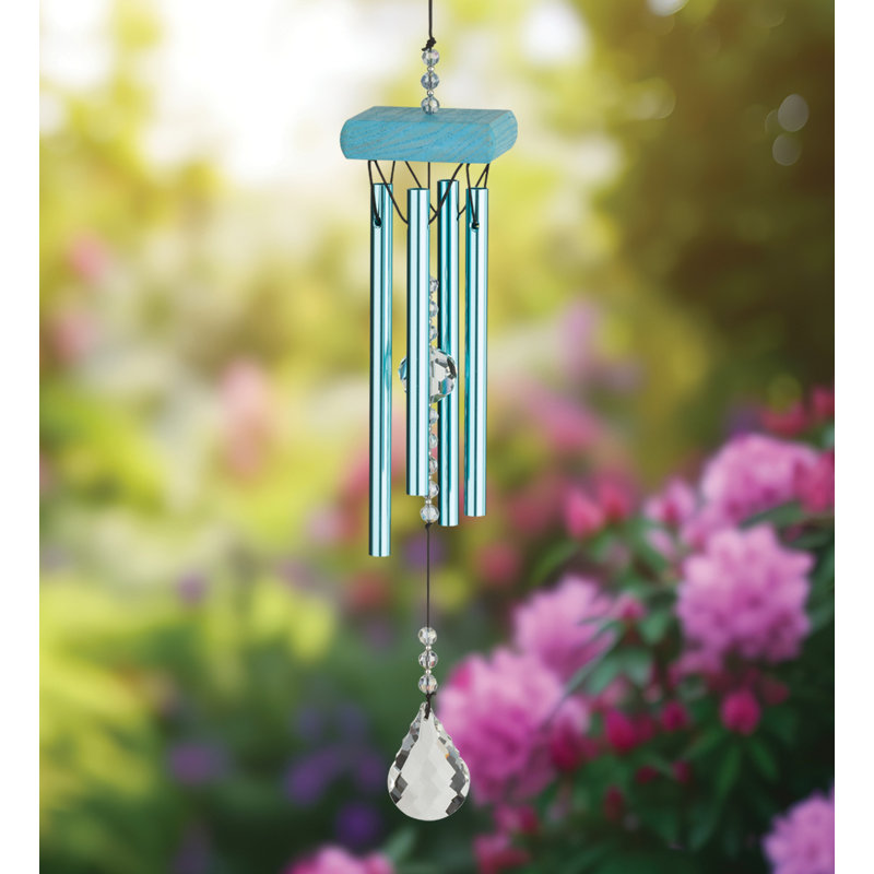 Carillon de cristal - bleu ciel, Bleu ciel