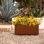Corten Steel Series Long Box Planter