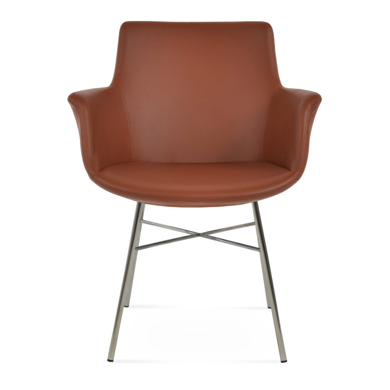 Fauteuil Bottega, Cannelle, Poli