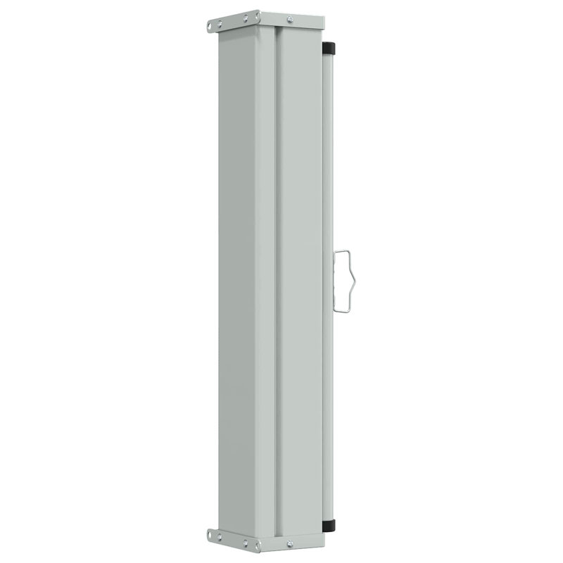 Auvent latéral vidaXL 39,37 po x 118,11 po en acier 100% polyester fer, Beige, 39.4" H x 118.1" W