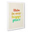 This Is Our Happy Place - Wrapped Canvas-61883551