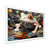 White Single Picture Framed
