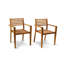 Sirmans 8 - Person Wood Patio Dining Set with Rectangular Table-547411074