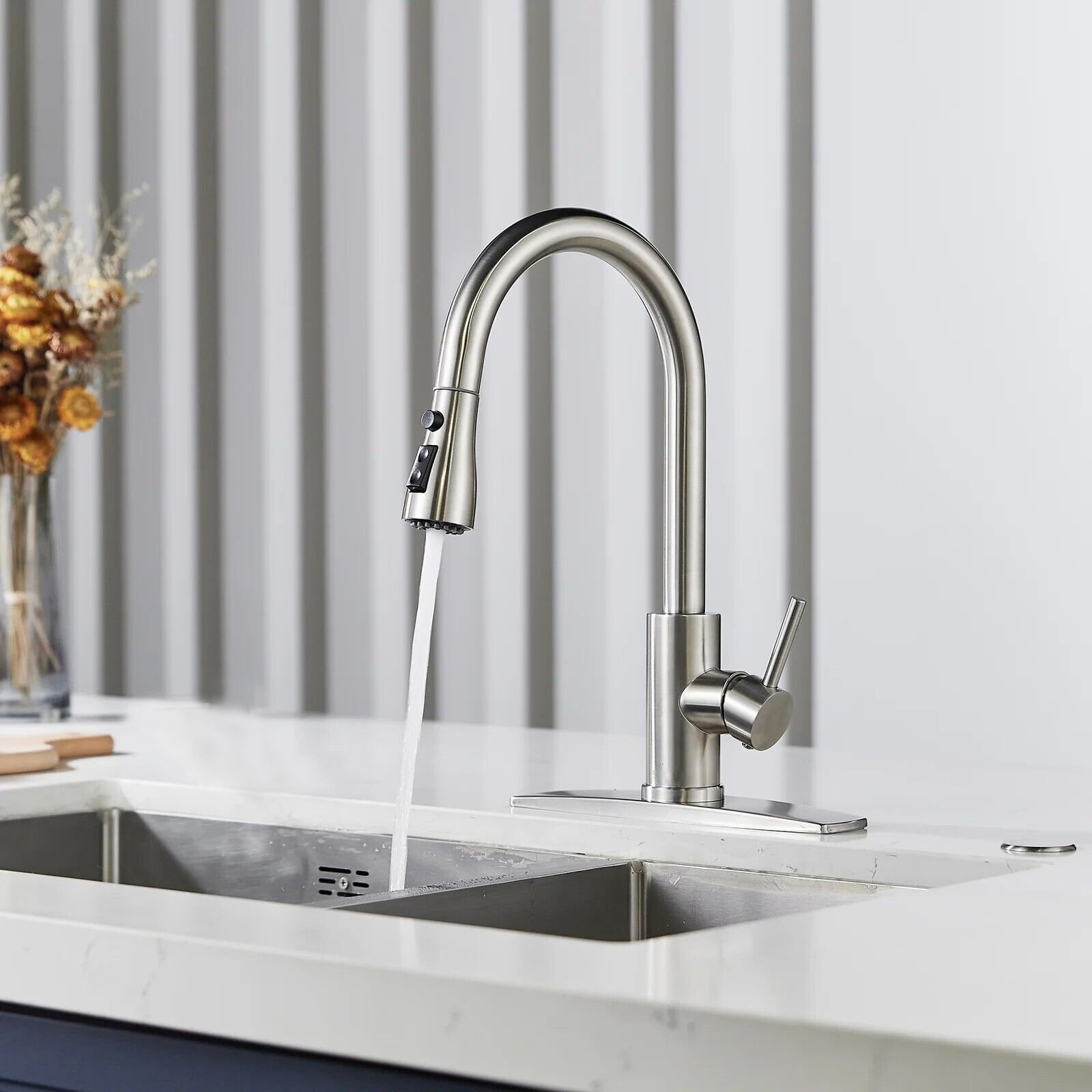 Senlesen S8-QHXMYFY Pull Down Kitchen Faucet