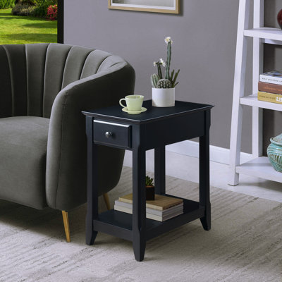 Table d'appoint avec tablette inférieure