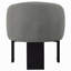 Fauteuil d'appoint rembourré brun Maciel