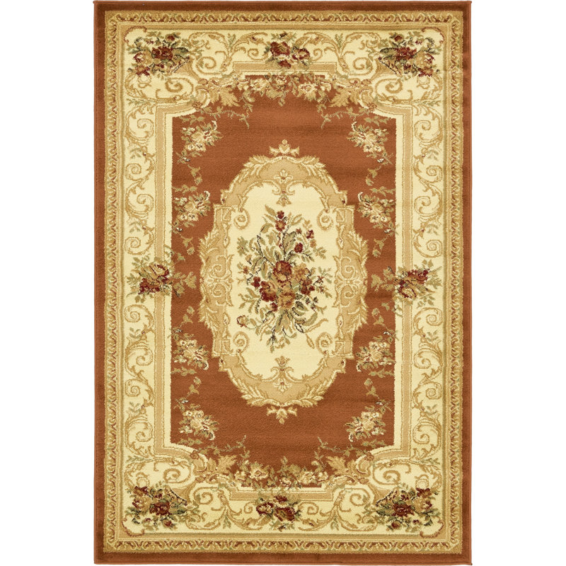 Oriental Area Rug, Rectangle 122 x 183cm