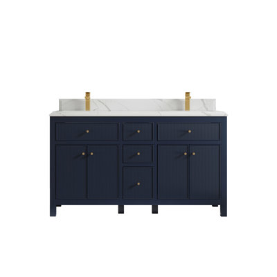 Ensemble de meuble-lavabo double 60 po Sonoma