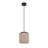 Luminaire suspendu tambour 1 lumière DEL Nans-107140262-70977821