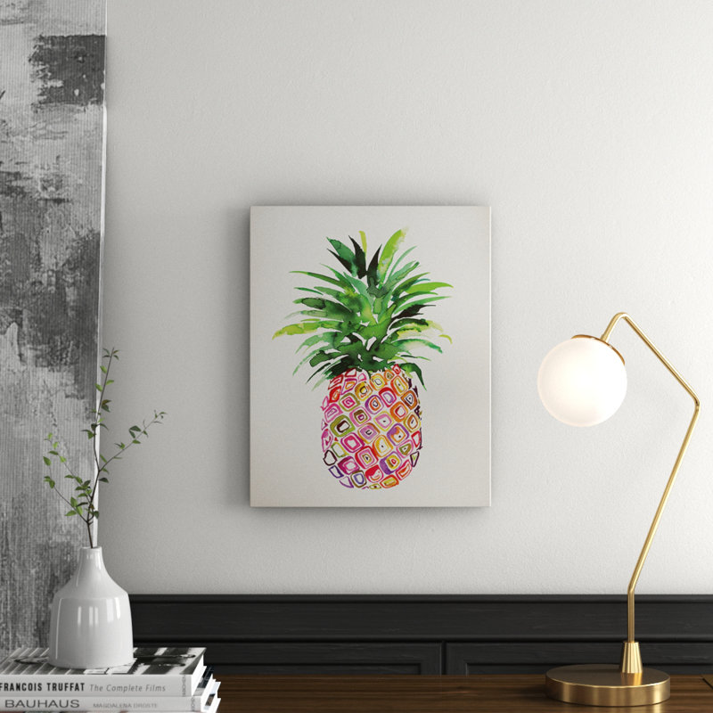 Pineapple by Summer Thornton - No Frame Painting