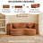 Convertible Sofa Bed with Pillows-659911413