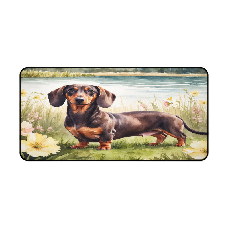 Polyester Desk Pad, 31.5x15.5
