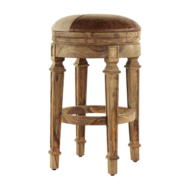 Tabouret de coiffeuse en bois massif Schock