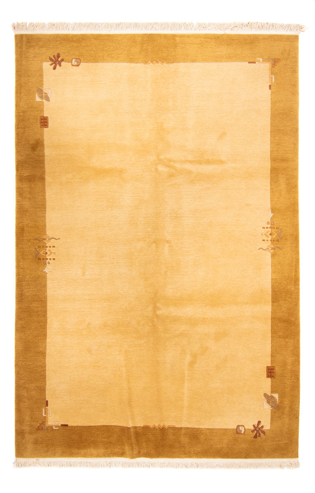 Oriental Nepal, 296 x 201Cm, Beige Rug