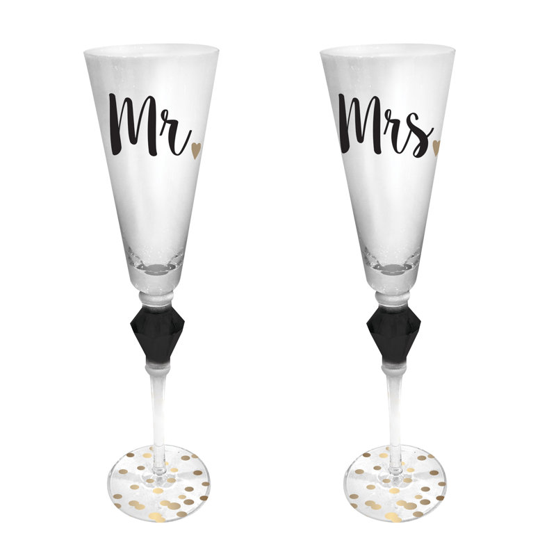 8oz. Flute Set