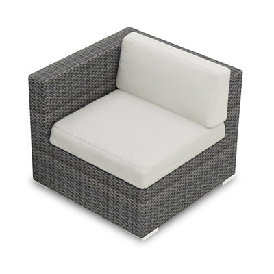 Chaise de patio avec coussin Suffern