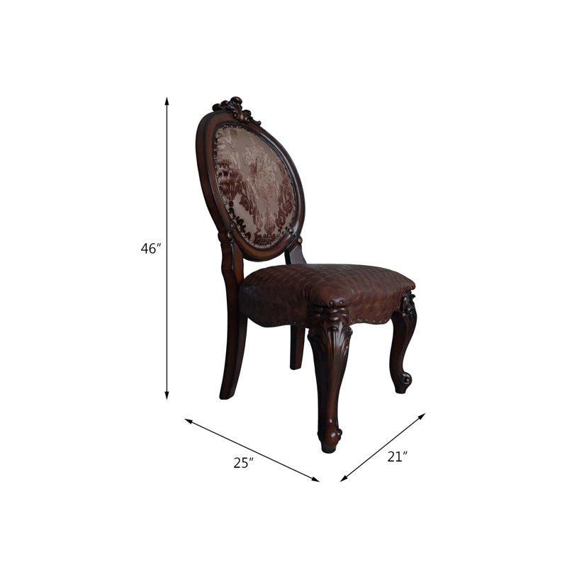 Chaise d'appoint Versailles (ensemble de 2)