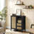 Leclair 31.5''W Accent Cabinet, Sideboard with Adjustable Shelves-1701353192
