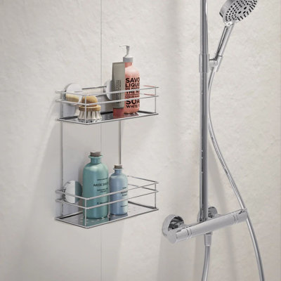 Panier de douche double adhésif Sef