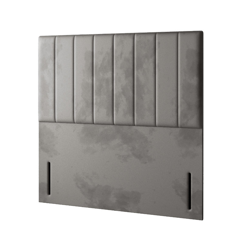 Hedley Divan Bed Base, 2 Right Drawers, Single (3'), Grey