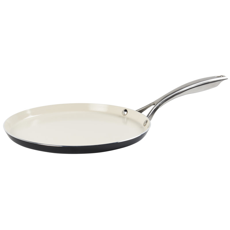 Monaco 10-Piece Black Non-Stick Aluminum Cookware Set