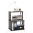 Turn-N-Tube 3-Tier Multipurpose Printer Stand Display Storage Shelf, Americano/Black-16333405