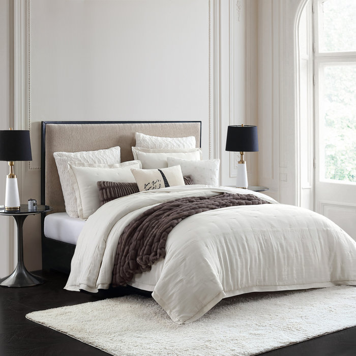 Karl Lagerfeld Paris Silky Cloud Lightweight Comforter Set & Reviews ...