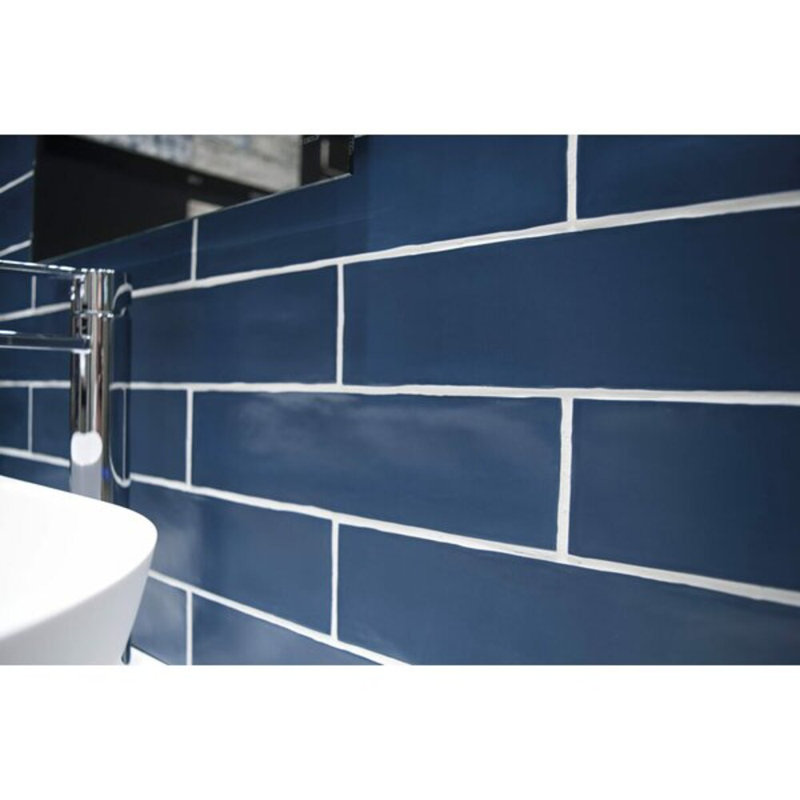 Bayou 3X12 Matte Ceramic Wall Tile, Marine