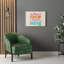 Art inspirant, citation sur toile, "Never n'abandonne pas sur vos rêves"-1250263112