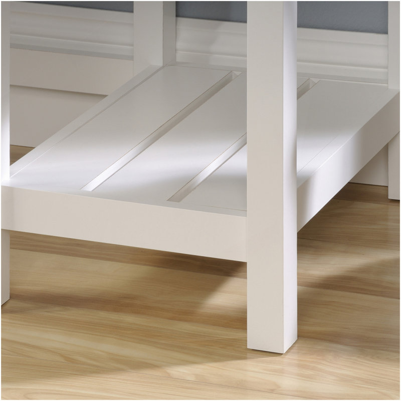 Desk, White Finish