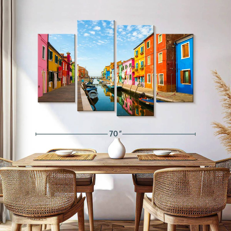 Nicci Burano Italy, 42" H x 68" W