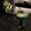 Vases de table en céramique Green Novelty