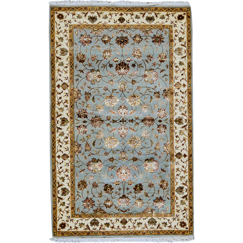 Hand Woven Wool Oriental Area Rug, Rectangle 2'6" x 4'