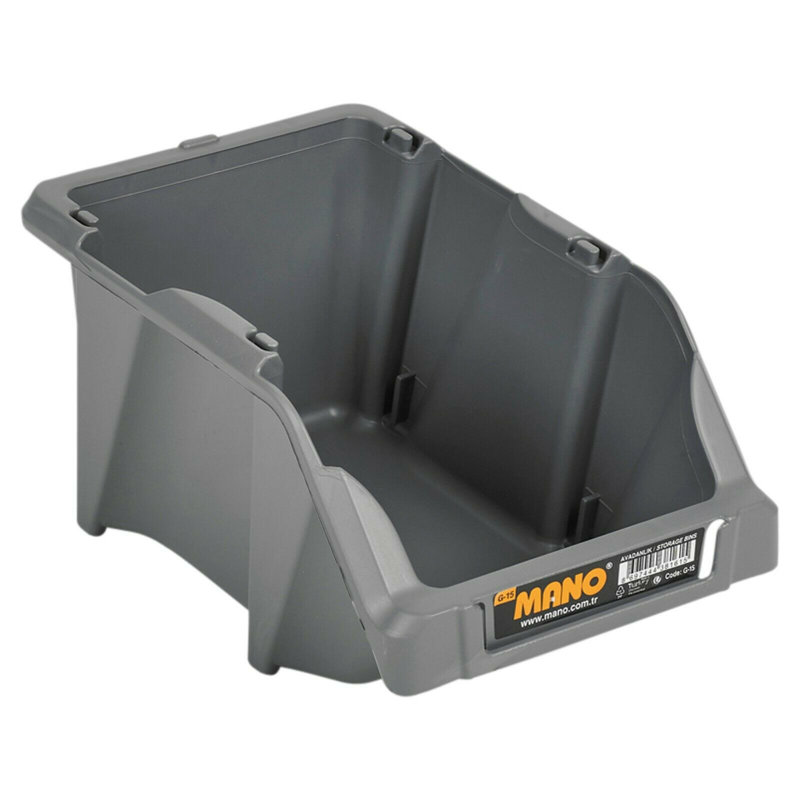 Plastic Wall Mounted Shelving Unit, 10cm H x 12cm W x 20cm D