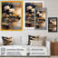 Blooming Vintage Lotus In The Pond IV - Lotus, art mural encadré-87380541-87380542