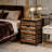 Mobile Storage Dresser Cabinet,Industrial Style Drawer Chest,Printer Stand,Office Storage Unit