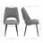 4-Chair Set Combination Dining Chairs-1861474133