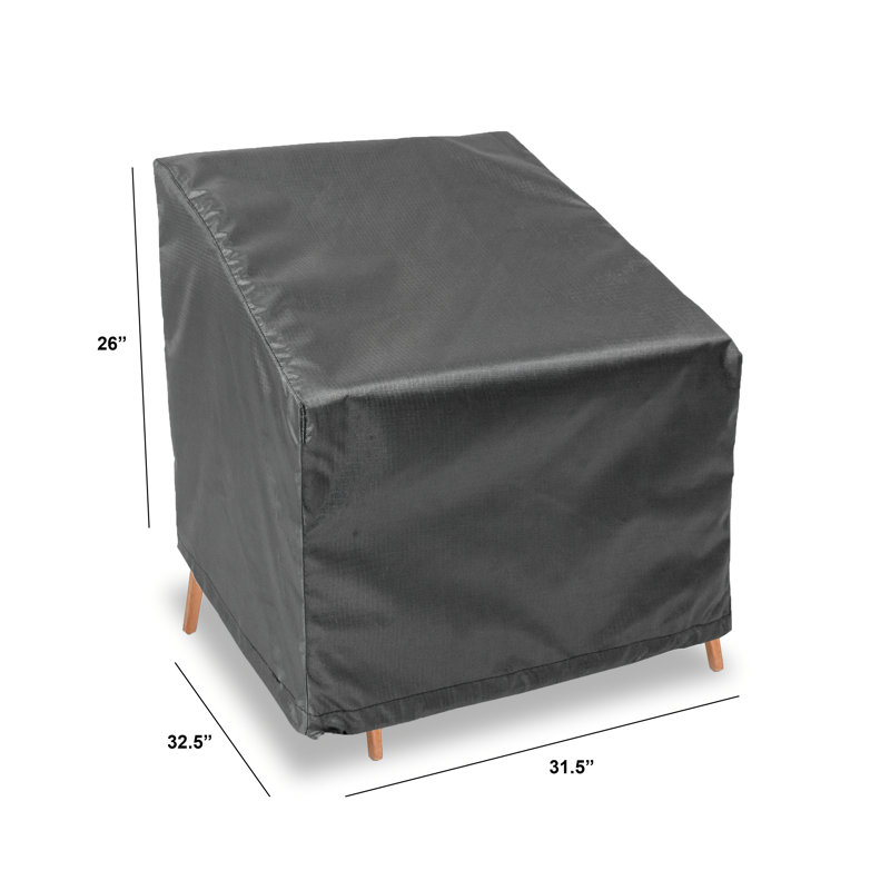 WeatherX Outdoor Patio Sofa Cover, 26" H x 31.5" W x 32.5" D